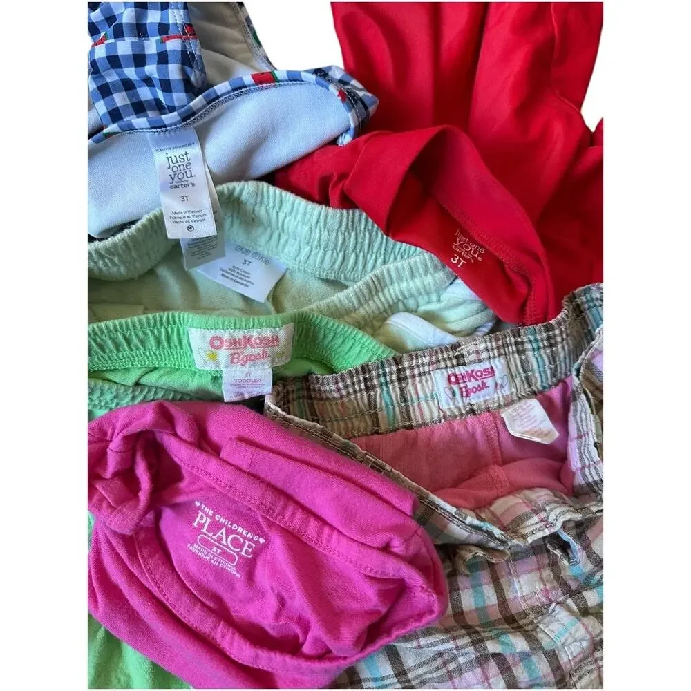 3T Girls Summer clothing Watermelon vacation outfit skirts shorts tees & bathing